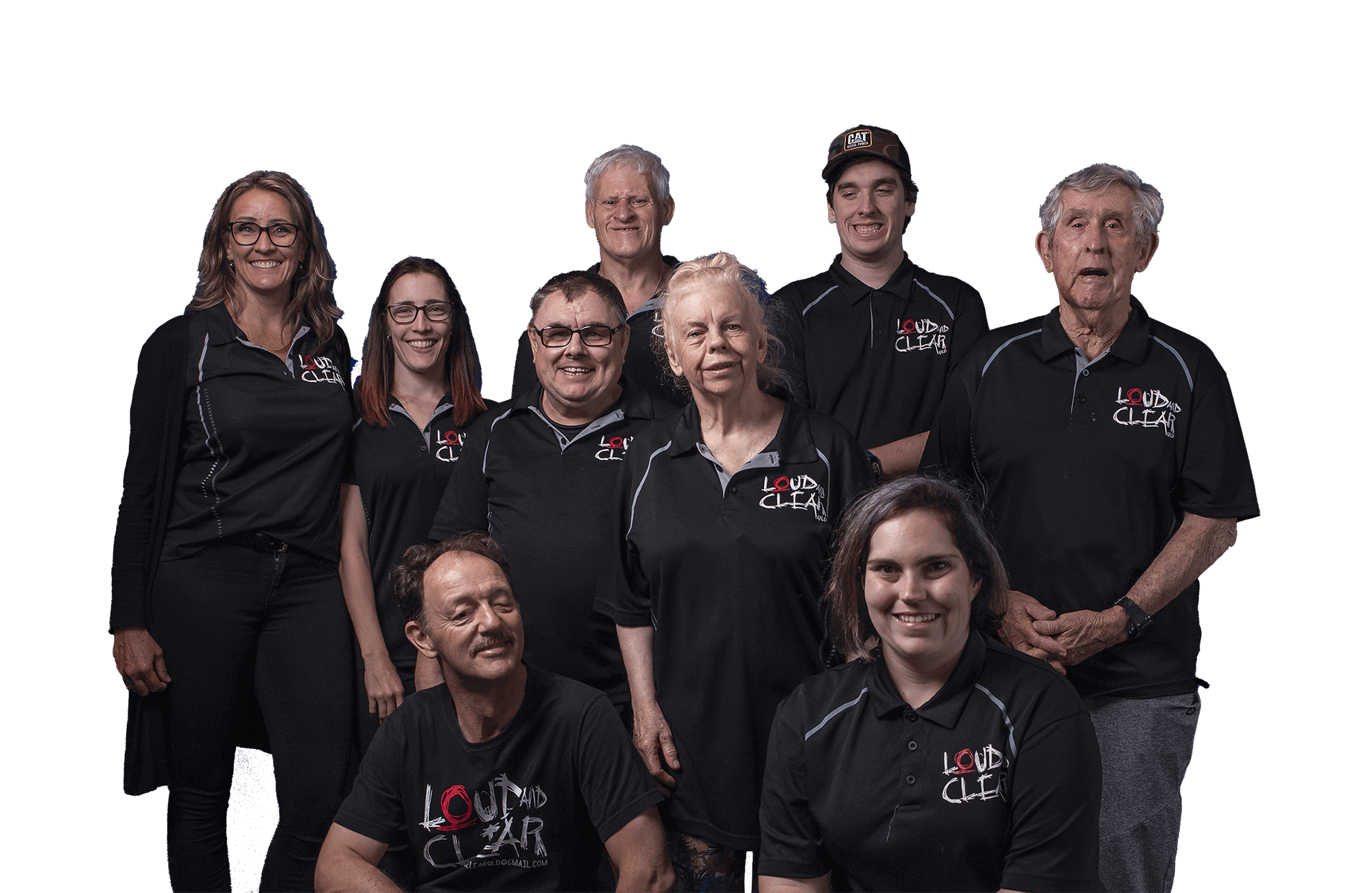 Members of Loud and Clear QLD self-advocacy group.